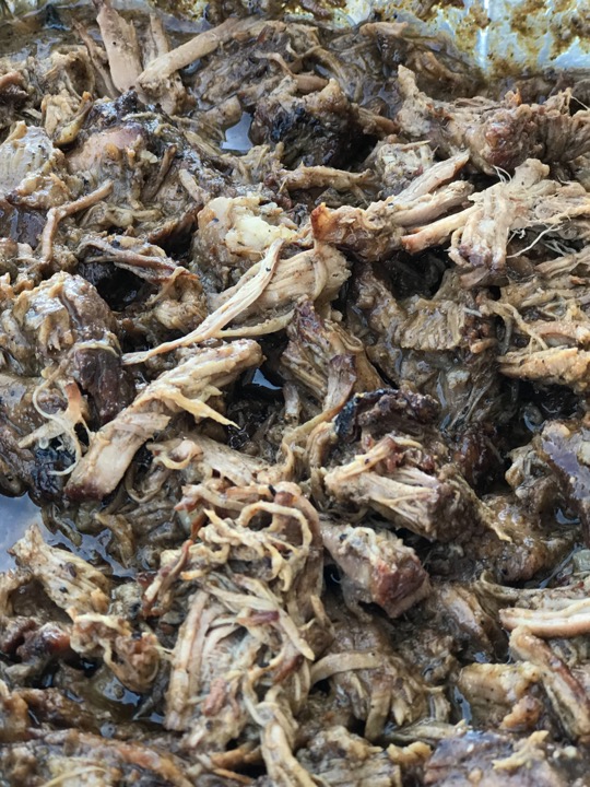 barbacoa shredded and ready to eat.