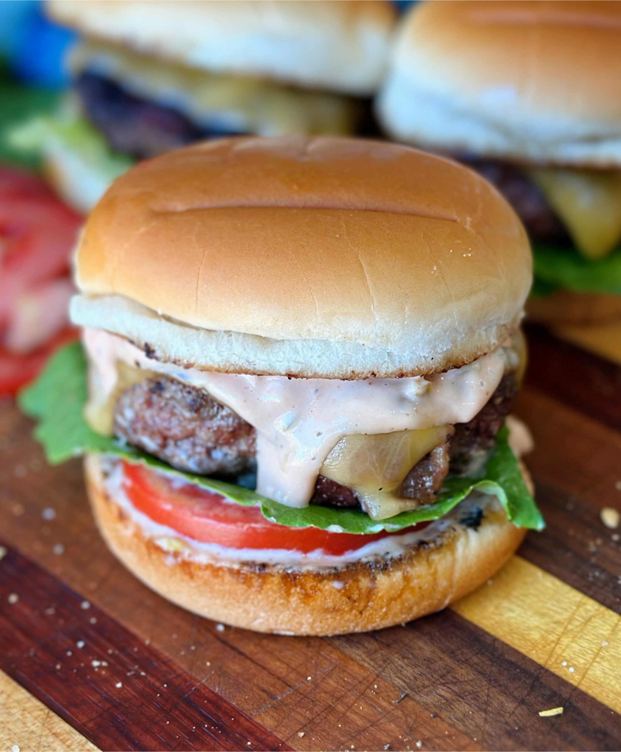Garlic Bacon Burger Recipe | Learning To Smoke