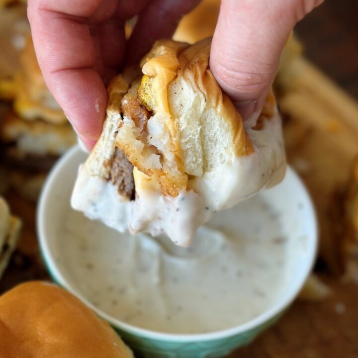 Breakfast Sliders with Country Gravy