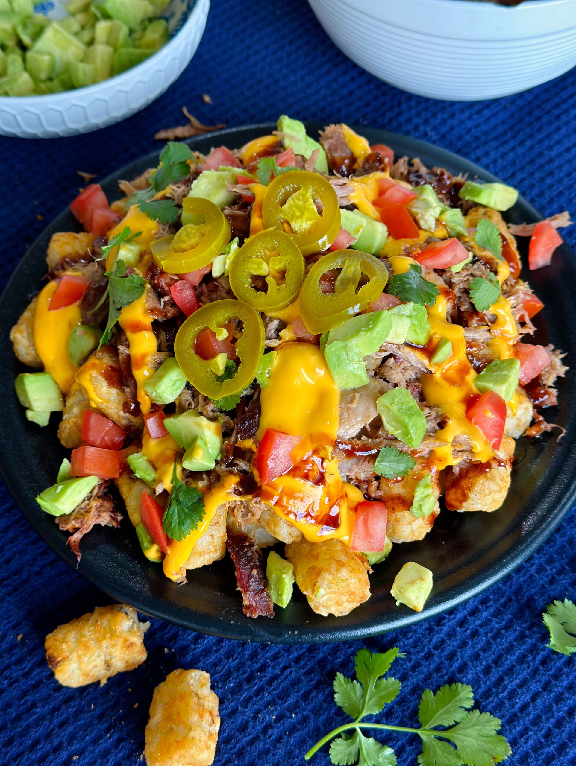 BBQ Totchos (Tater Tot Nachos) 